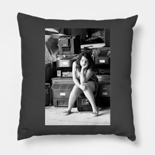 Portrait of a Teenager 6 Pillow