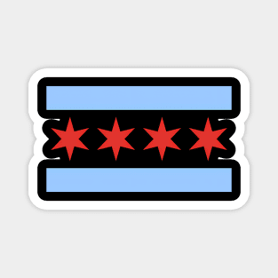 Chicago Flag City Of Chicago Magnet