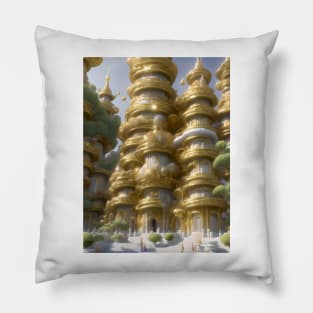 The Grand Temple of Flowers The Empress' Swirling Garden The Temple of Truth Is White Parnassus Pillow