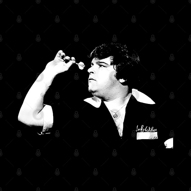 Darts Legend Jocky Wilson by HellwoodOutfitters