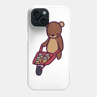 Brown Bear's Honey Wheelwagon Phone Case