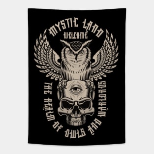 The Mystic Owl Tapestry