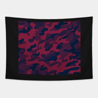 Camouflage Violet Tapestry