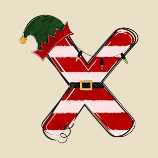 Letter X (Christmas Alphabet) T-Shirt