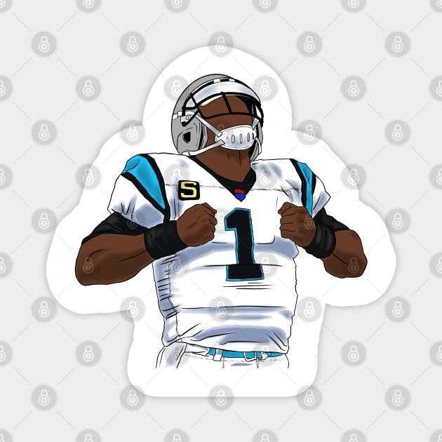 Cam Newton Magnet by SickSticksCo