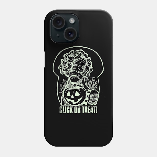 Trick-or-Treating Clicker (Dark) Phone Case by ConfusionCafé