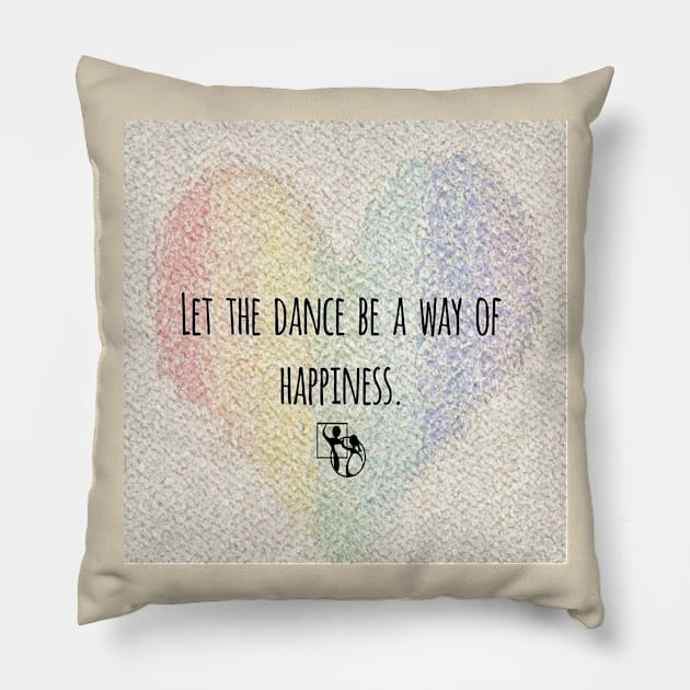 Let The Dance Pillow by DWHT71