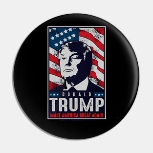 Donald Trump Make America Great Again Pin