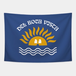 Del Boca Vista // 90s Retro Style Design Tapestry