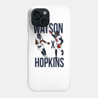 Deshaun Watson and DeAndre Hopkins 'Watson x Hopkins' - Houston Texans Phone Case