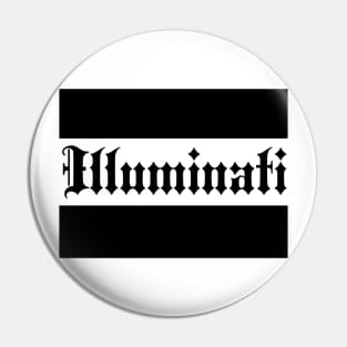 Illuminati design Pin