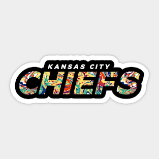 Tomahawk Chop, Chiefs  Sticker for Sale by Cy1982