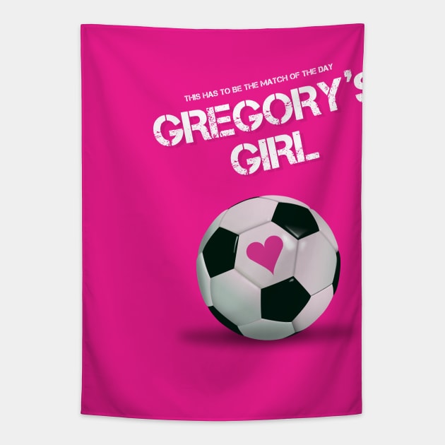 Gregory’s Girl - Alternative Movie Poster Tapestry by MoviePosterBoy