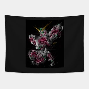 Gundam unicorn Tapestry