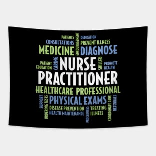 Nurse Practitioner - Np Words For Np Tapestry