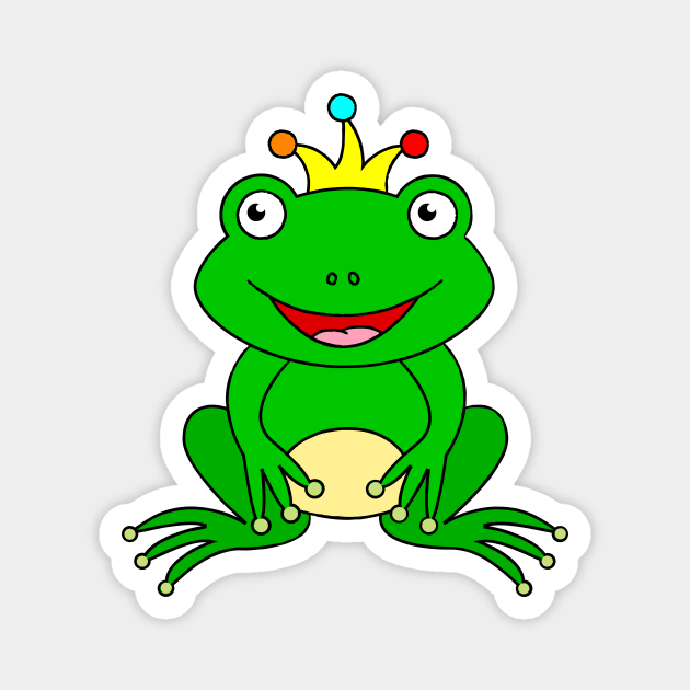 Frog Prince Magnet by samshirts