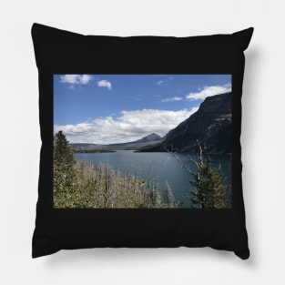 Lake in Glacier National Park Pillow