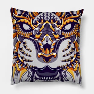 Tiger mandala Pillow