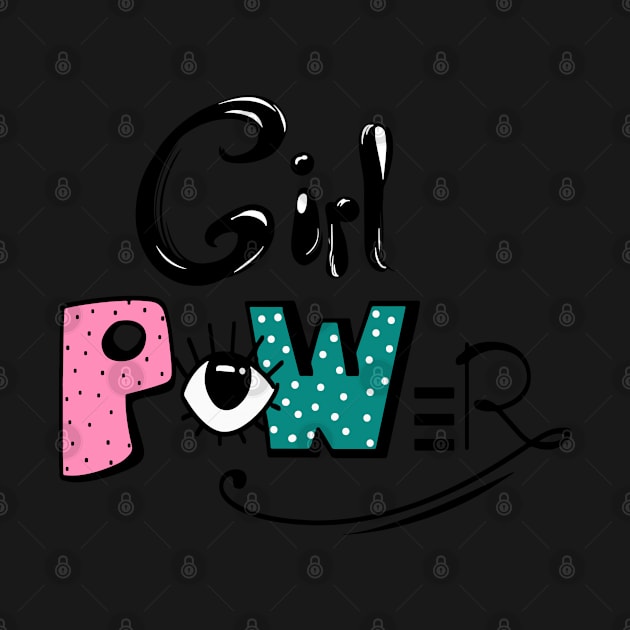 Girl Power: Empowered and Unstoppable by Alihassan-Art