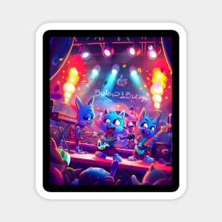 Bluey Comical Characters Magnet
