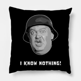 I Know Nothing! Pillow