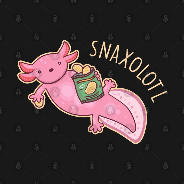 Snaxolotl by NinthStreetShirts