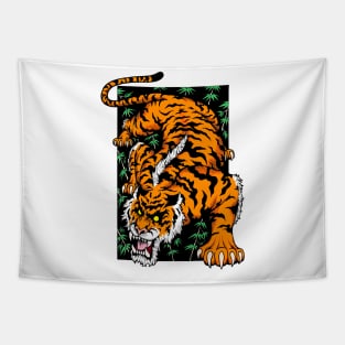 Tiger Coloured Tapestry