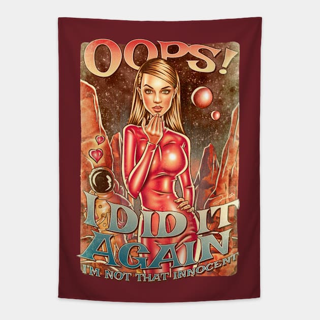 Oops Tapestry by renatodsc