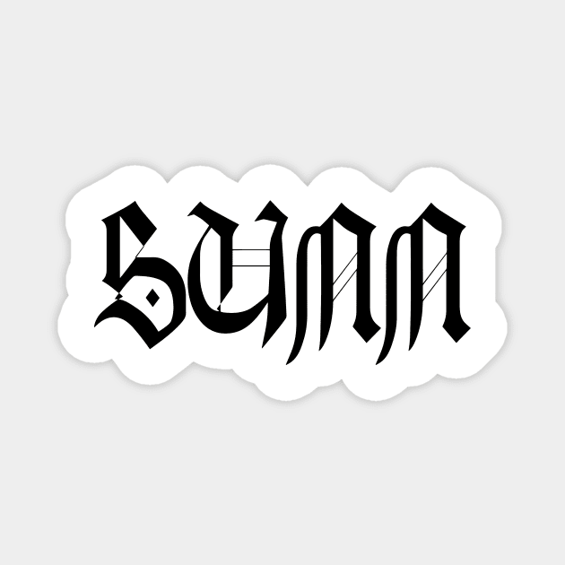 Sunn O))) Magnet by Luis Vargas