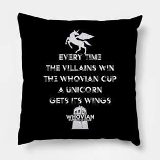 Whovian Cup 2021 Champions - Villains! take 2 Pillow