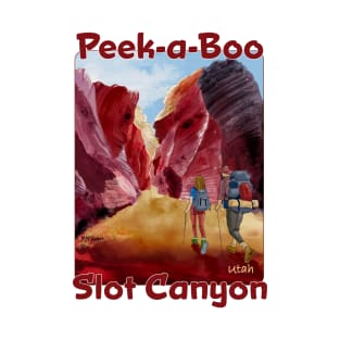 Peek-a-Boo Slot Canyon, Utah T-Shirt