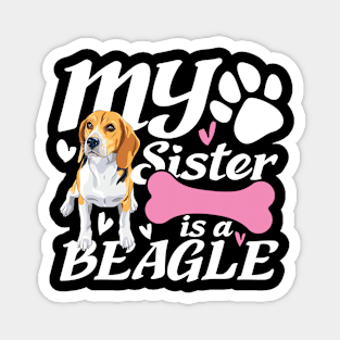 My Sister is a Beagle Magnet