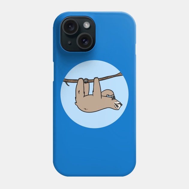 Sloth Phone Case by Otterlyalice