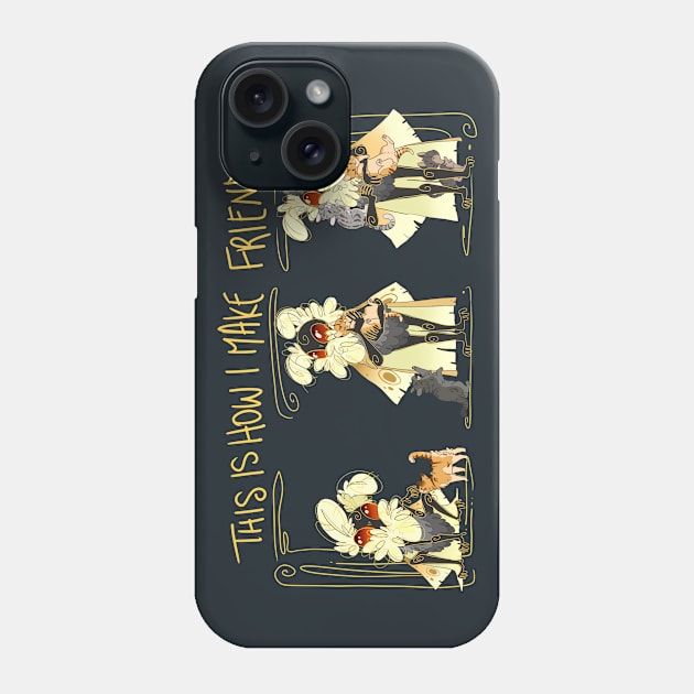 time for friends Phone Case by FoxintheBushStudios