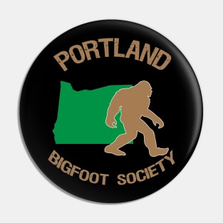 Portland Bigfoot Society Pin