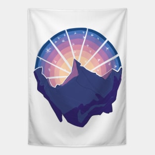 Mountain at Sunrise Tapestry