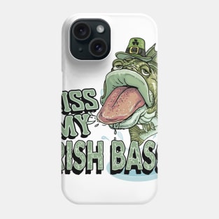 Kiss My Irish Bass St. Patricks Day Phone Case