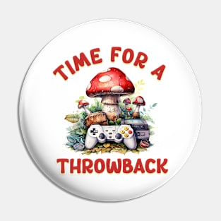 Time for a throwback - Old School Classic Retro Pin