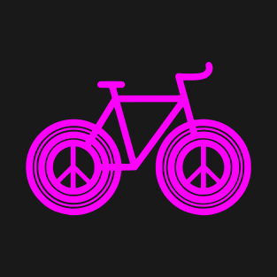 Ride for Peace (pink) T-Shirt