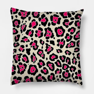 Colorful leopard texture Pillow