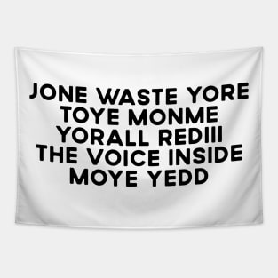 JONE WASTE YORE Funny I Miss You Jone Waste Yore Toye Monme Tapestry