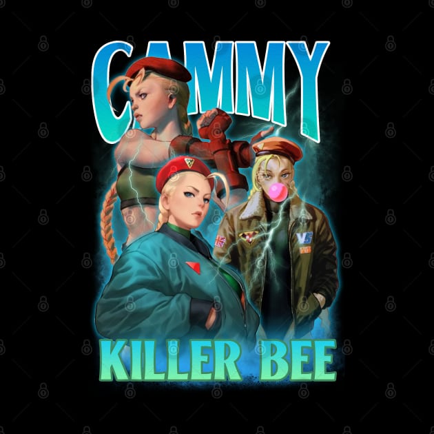 Bootleg Street Fighter Cammy Killer Bee by clvndesign