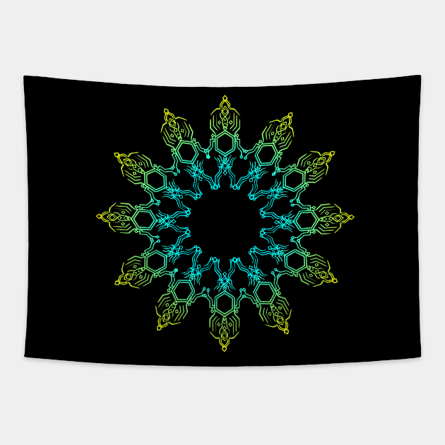 Sci - Flower Tapestry by Jenex