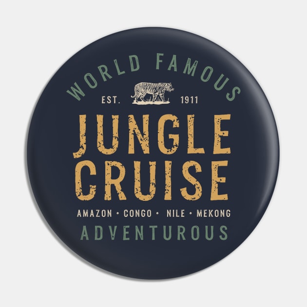 World Famous Jungle Cruise Pin by GoAwayGreen