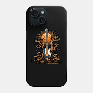 Guitar Tree of Life Electric Guitarist Phone Case