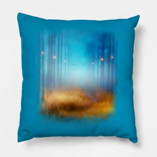 Blue Melody Pillow