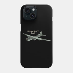 Heinkel He 177 German WW2 Bomber Airplane Phone Case