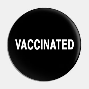 Vaccinated Pin