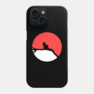 Cat Silhouette Phone Case