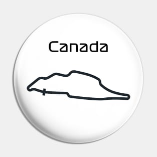 F1 canada track design Pin